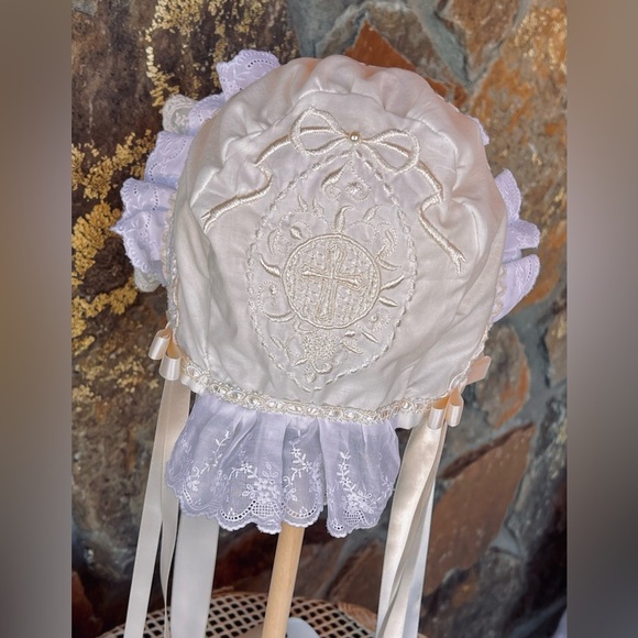 Swiss Heirloom Baby Christening Baptism Dress 3–6M | Linen Revival Co - Picture 6 of 10